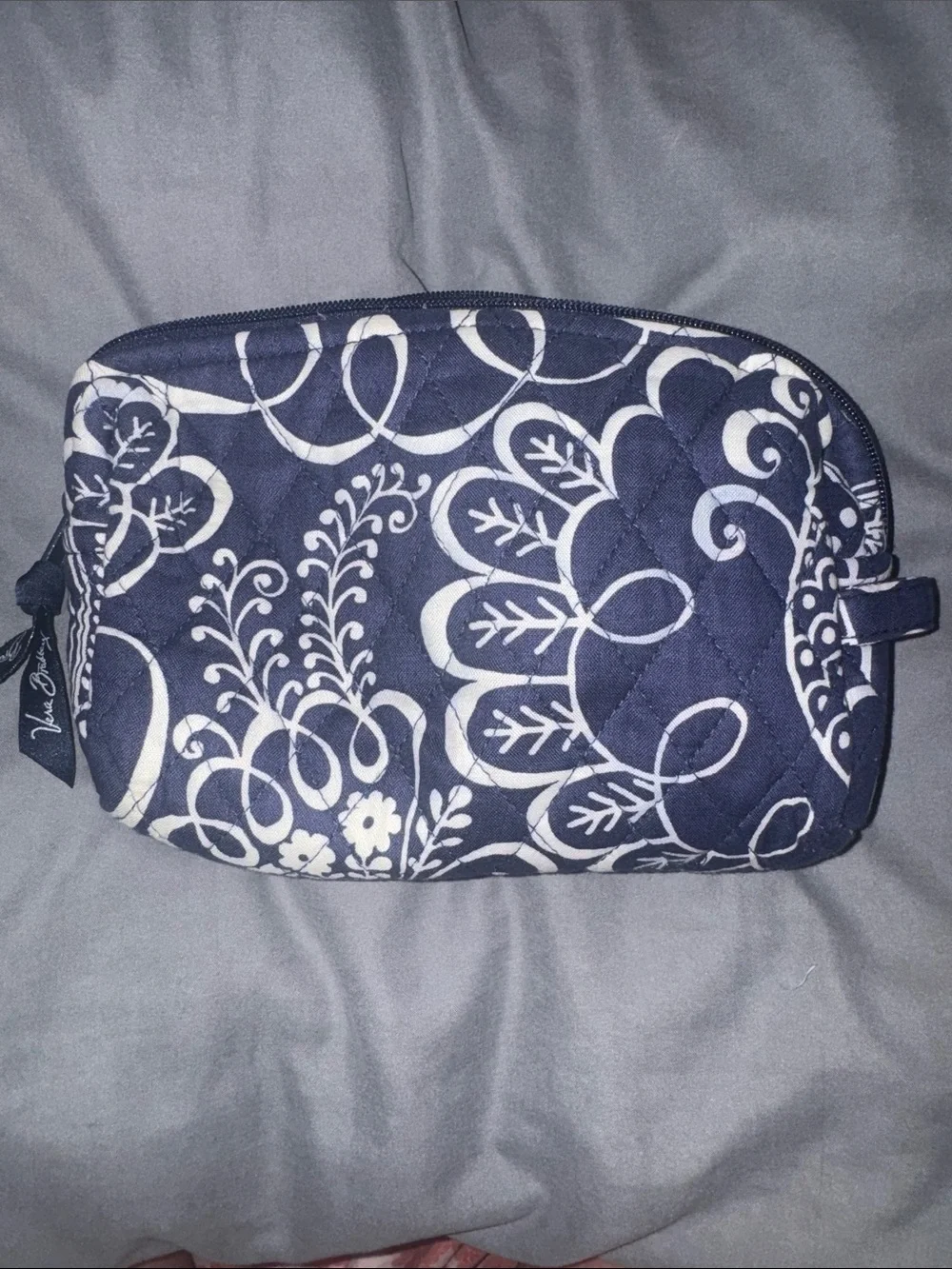 Retired Vera Bradley Cosmetic Makeup Bag  EUC